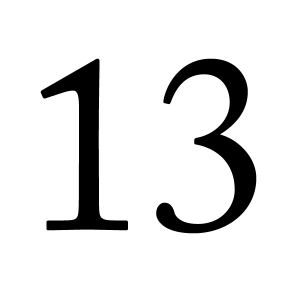 Number13